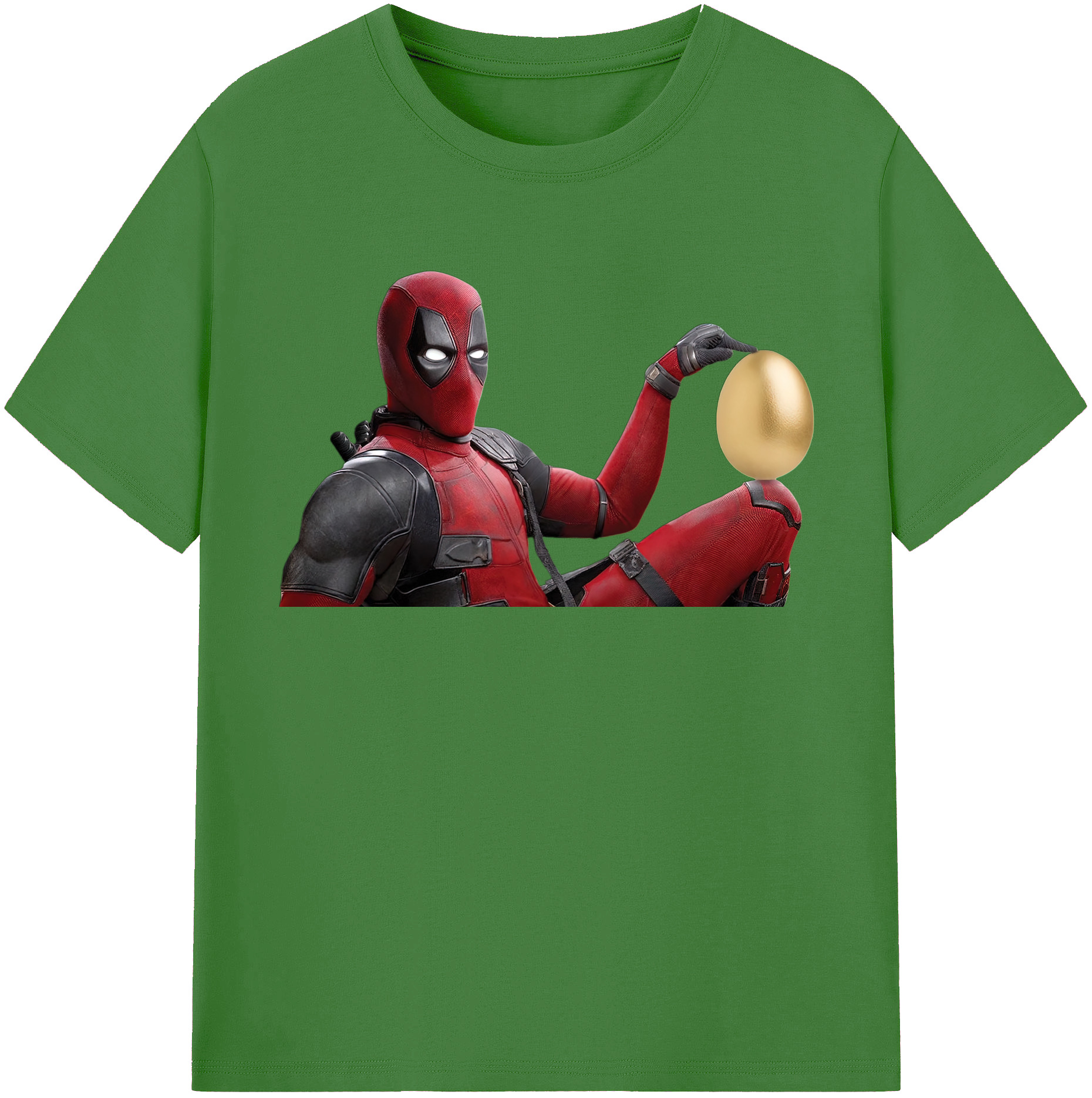 （画像用） Deadpool デッドプール レディースカジュアルプリントTシャツ（綿100％）